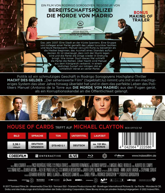 Macht Des Geldes (Blu-ray Softbox)