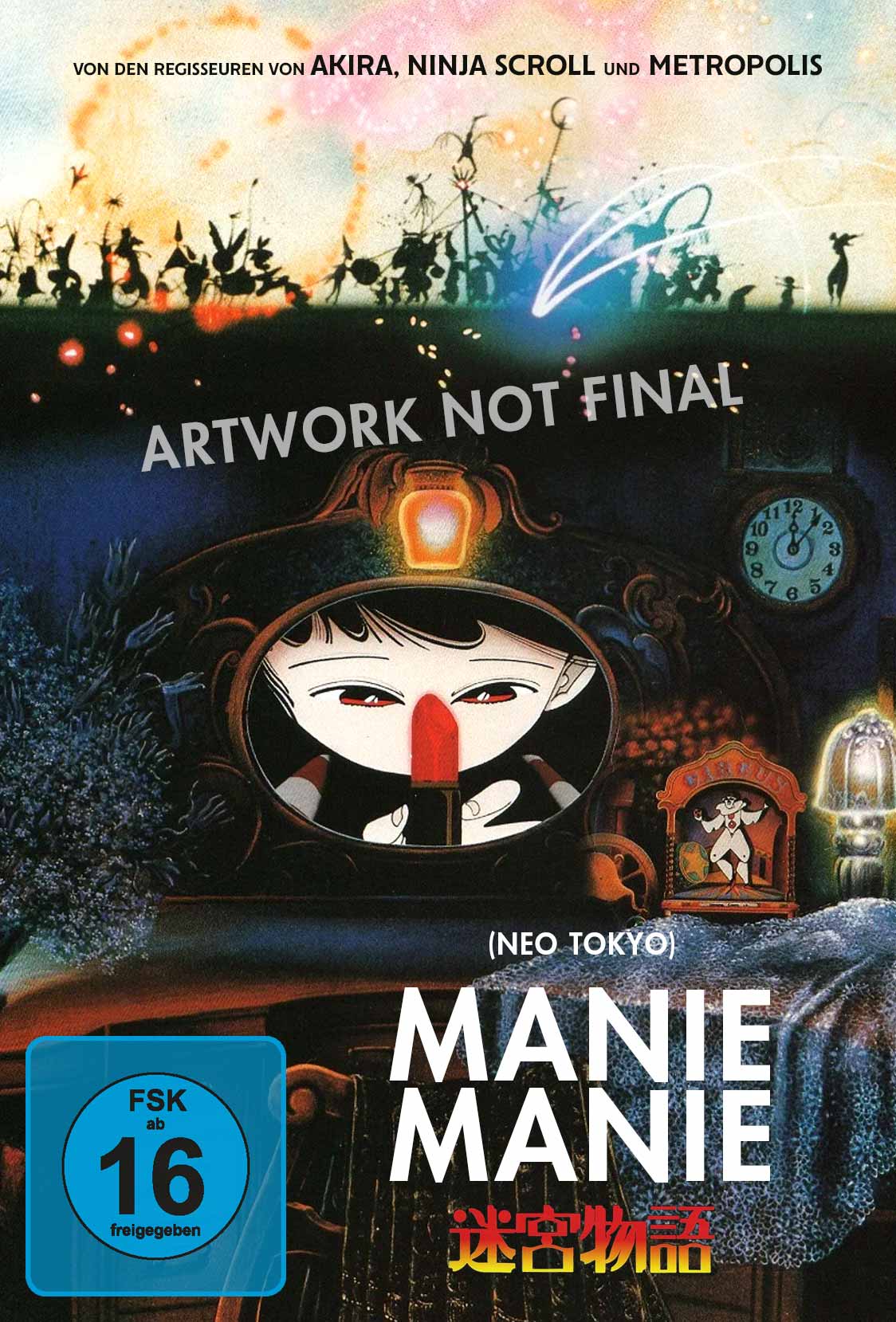 ManieManie (aka Neo Tokyo) 2Disc Limited Mediabook A (Bluray