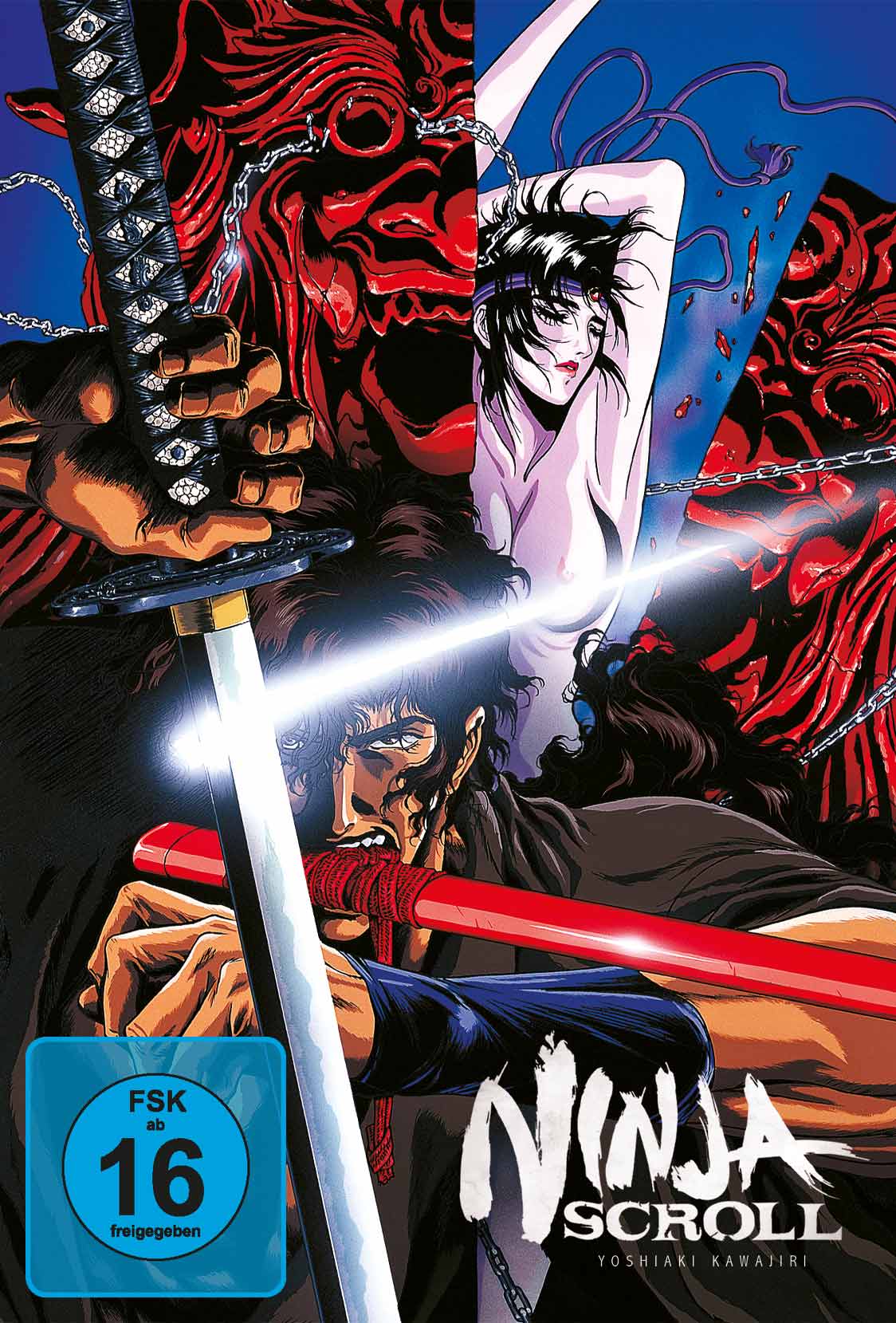 Ninja Scroll 3-Disc Limited Mediabook - A - (4K UHD + Blu-ray + CD