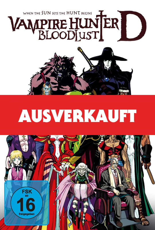 Vampire Hunter D Bloodlust 2-Disc Limited Mediabook (2024)