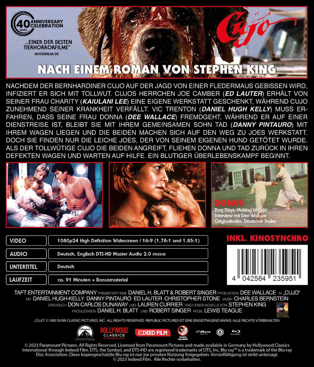 Stephen Kings Cujo - Restaurierte Kinofassung (Blu-ray-Softbox)