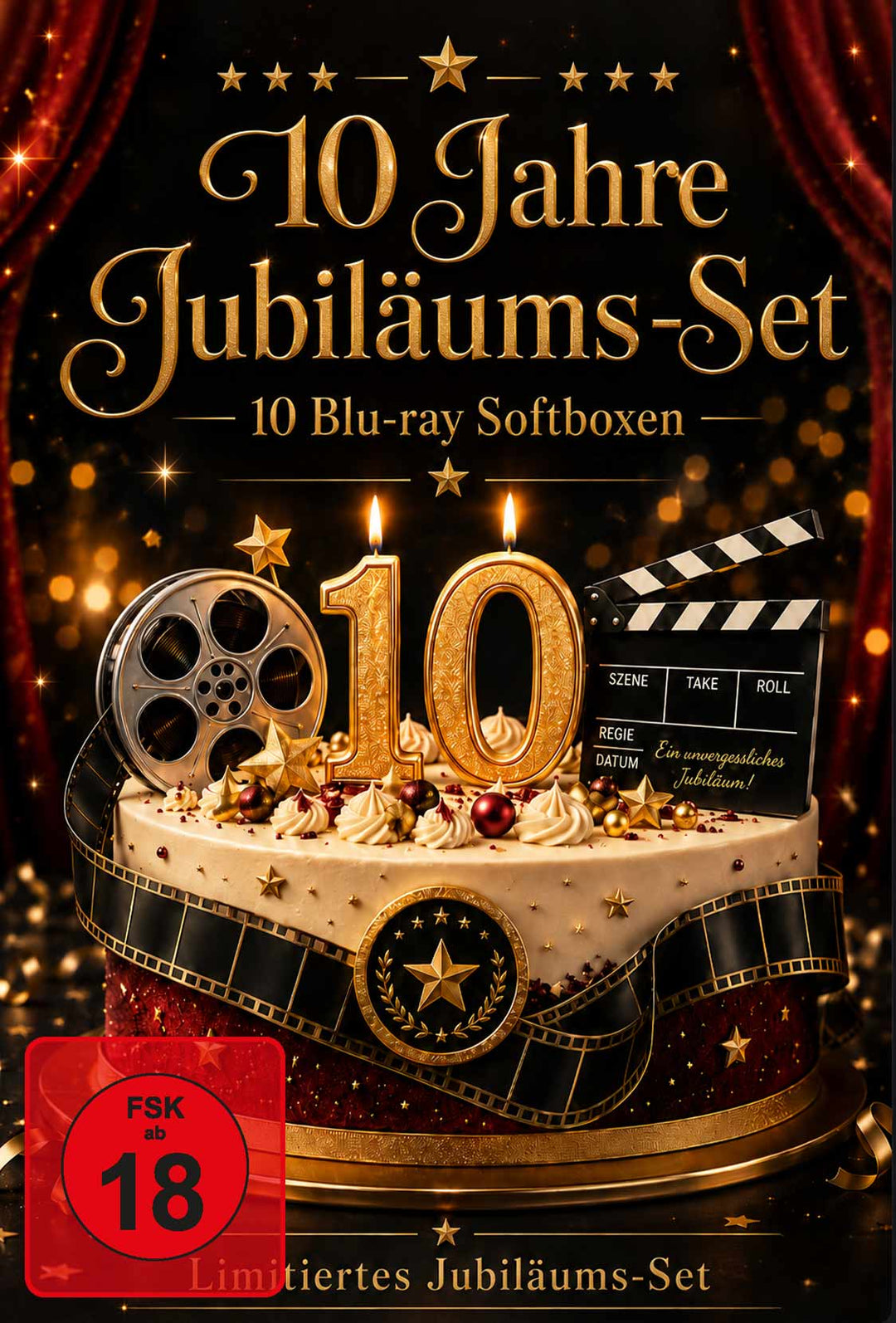 Limitiertes 10-Jahre-Jubiläums-Set - 10 Titel in 10 Blu-ray Softboxen
