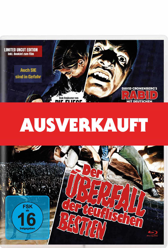 David Cronenberg's Rabid Limited Scanavo Blu-ray-Box B