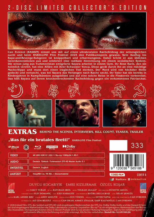 Sayara - Revenge is Darkness 2-Disc Limited Edition - A - (4K UHD + Blu-ray)