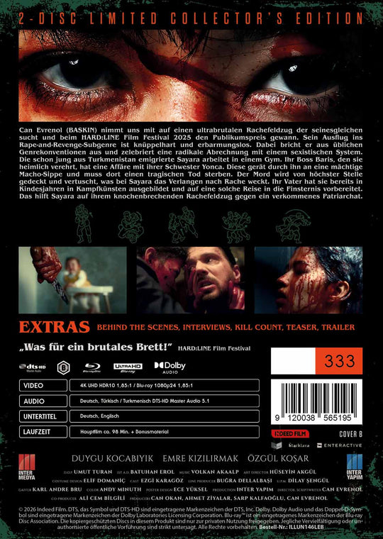 Sayara - Revenge is Darkness 2-Disc Limited Edition - B - (4K UHD + Blu-ray)