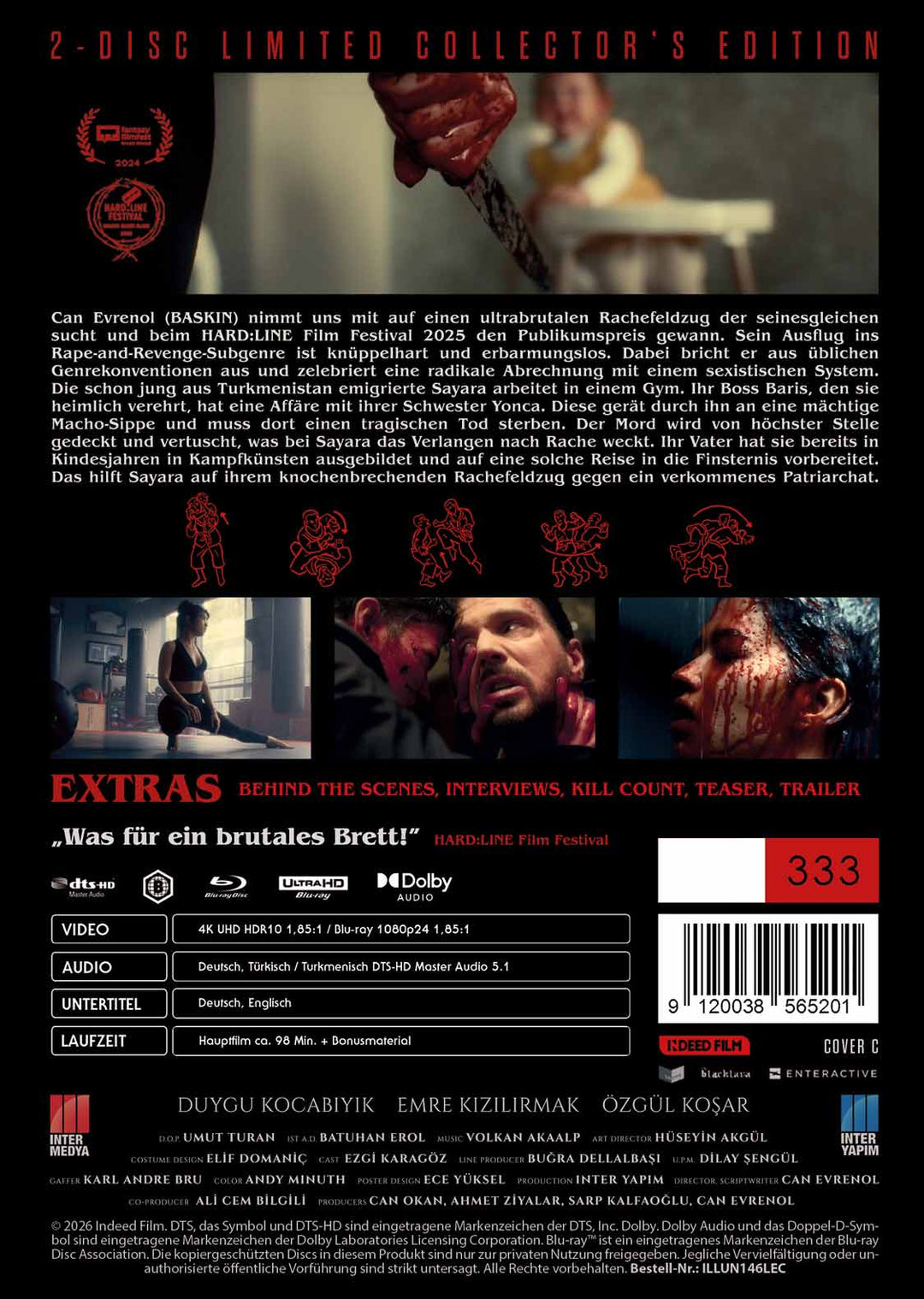 Sayara - Revenge is Darkness 2-Disc Limited Edition - C - (4K UHD + Blu-ray)