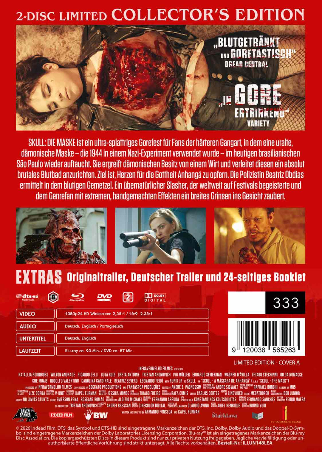 Skull - Die Maske 2-Disc Limited Mediabook - A - (Blu-ray + DVD)