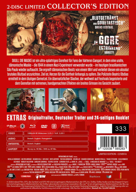 Skull - Die Maske 2-Disc Limited Mediabook - A - (Blu-ray + DVD)