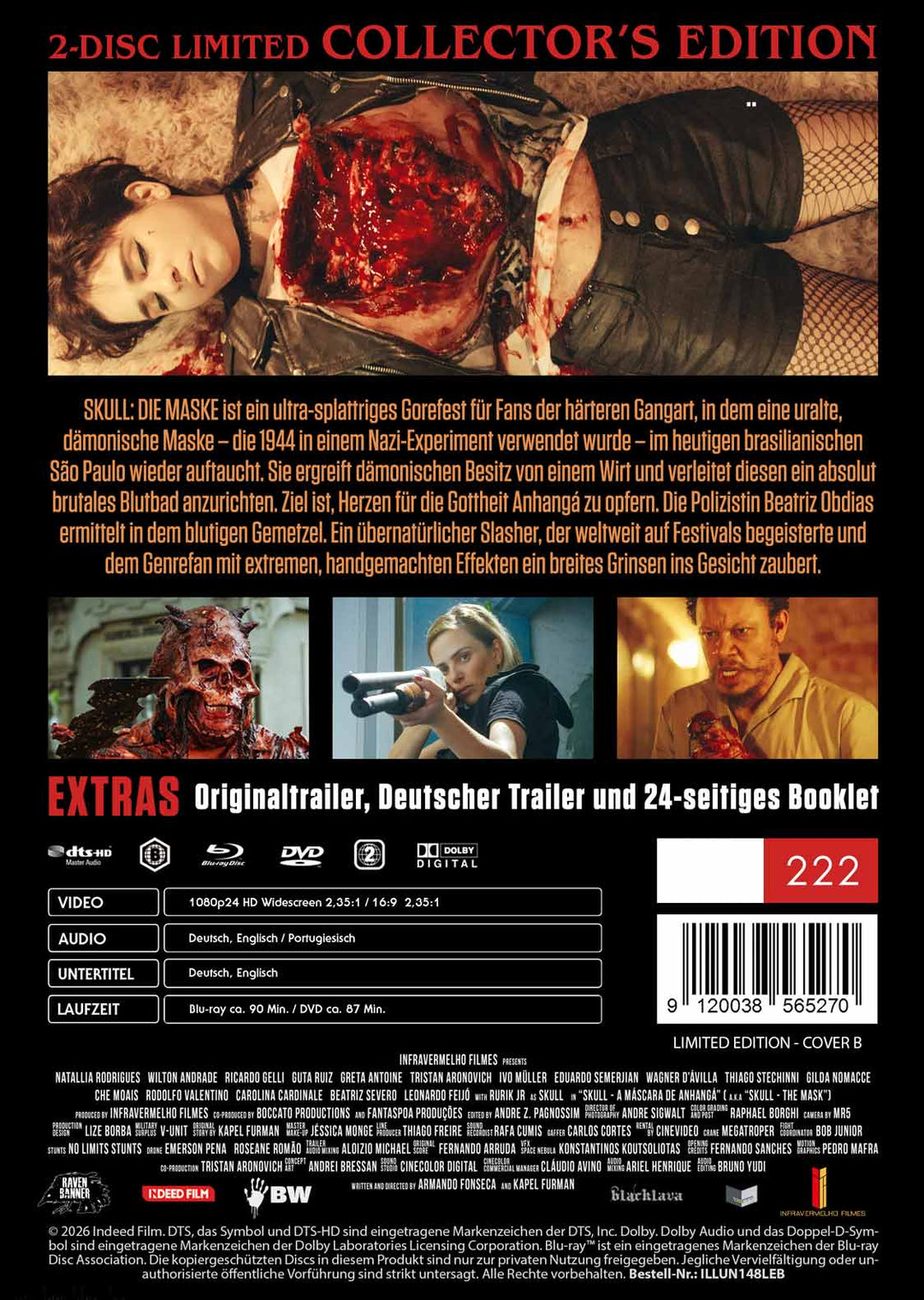Skull - Die Maske 2-Disc Limited Mediabook - B - (Blu-ray + DVD)
