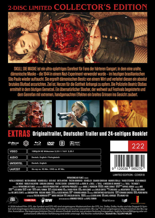 Skull - Die Maske 2-Disc Limited Mediabook - B - (Blu-ray + DVD)