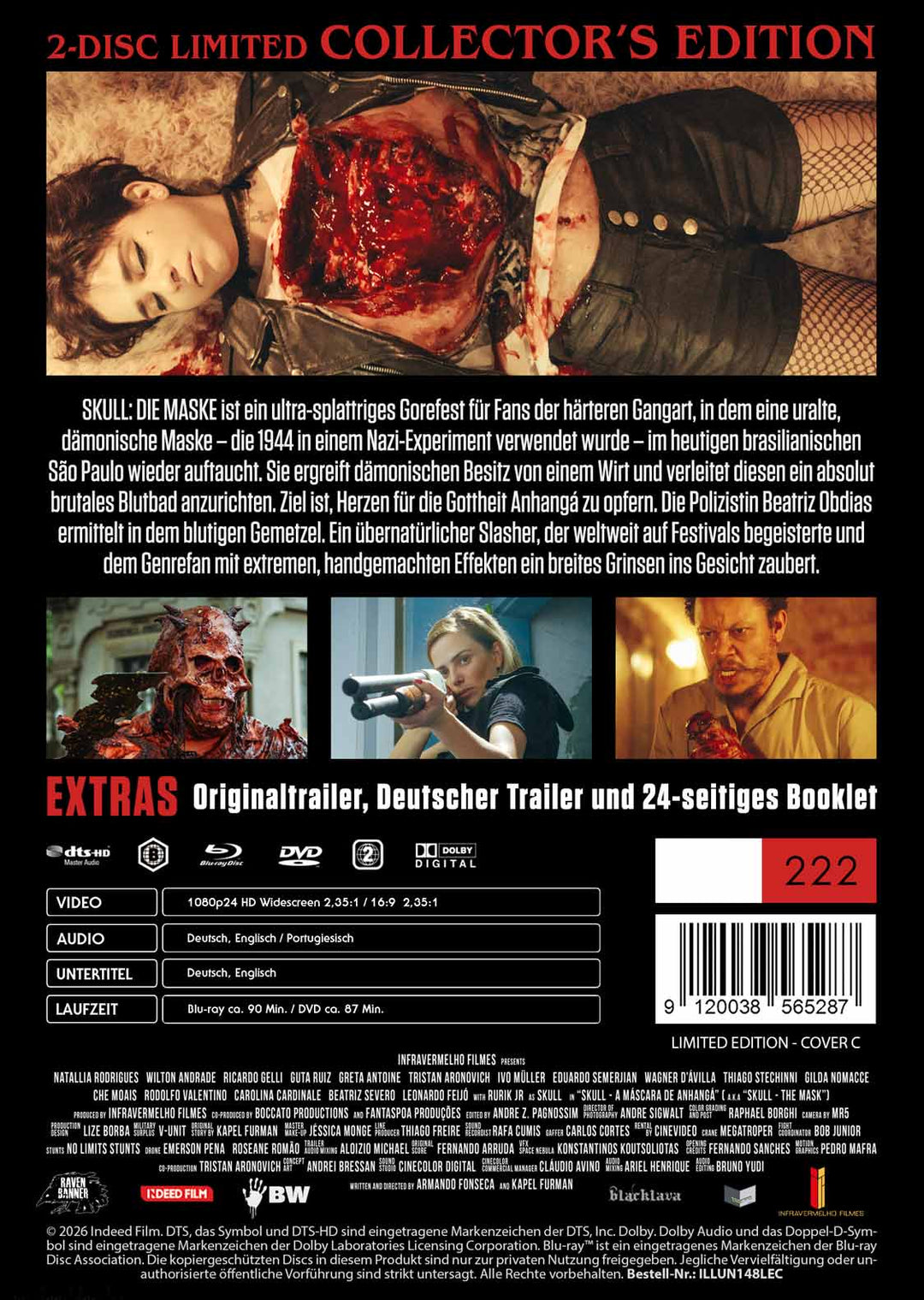 Skull - Die Maske 2-Disc Limited Mediabook - C - (Blu-ray + DVD)
