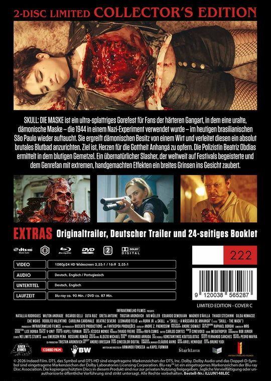 Skull - Die Maske 2-Disc Limited Mediabook - C - (Blu-ray + DVD)