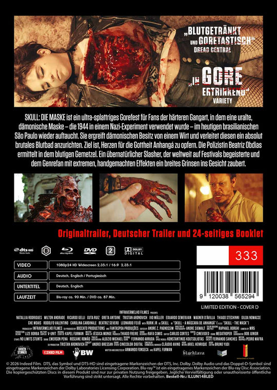 Skull - Die Maske 2-Disc Limited Mediabook - D - (Blu-ray + DVD)