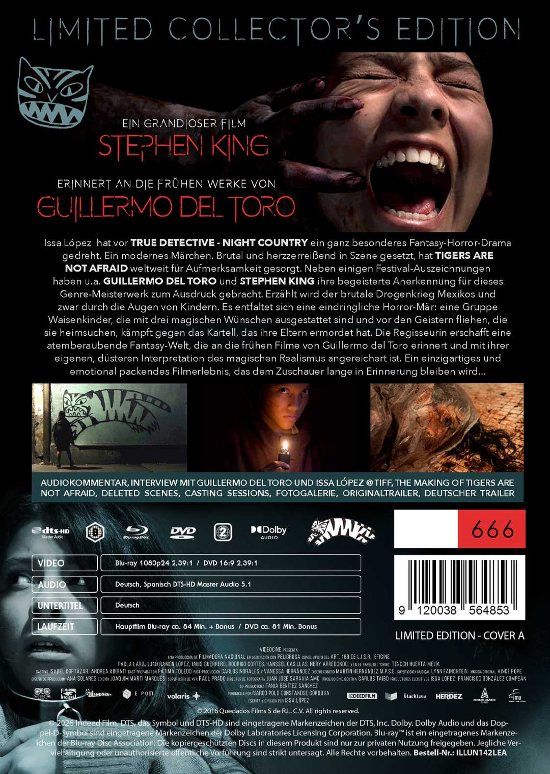 Tigers Are Not Afraid 2-Disc Limited Mediabook - A - (Blu-ray + DVD)