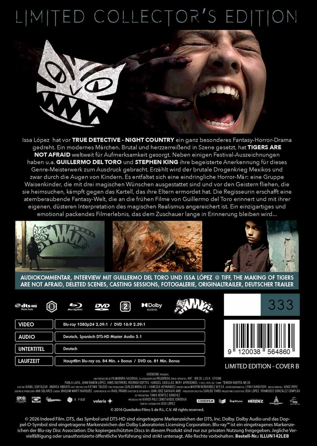 Tigers Are Not Afraid 2-Disc Limited Mediabook - B - (Blu-ray + DVD)