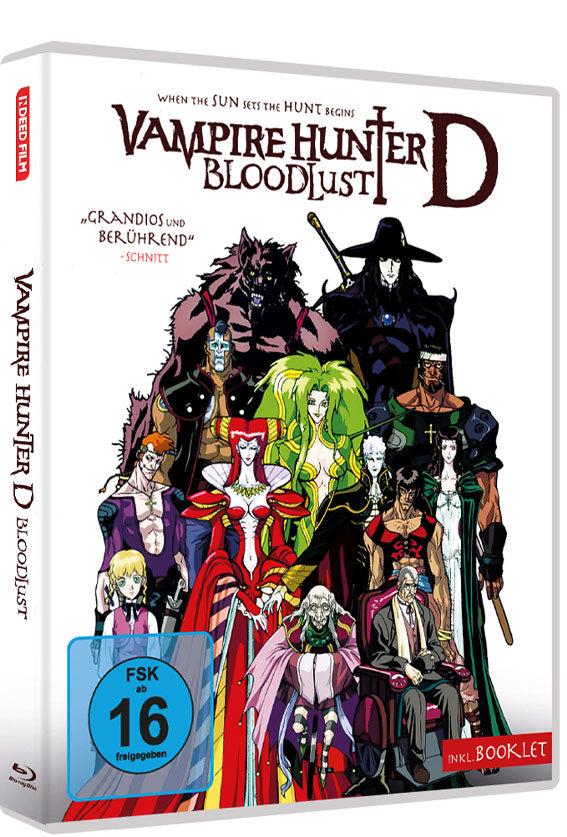 Vampire Hunter D Bloodlust Limited Scanavo Blu-ray-Box B