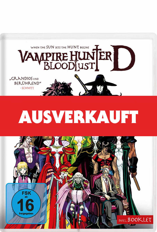 Vampire Hunter D Bloodlust Limited Scanavo Blu-ray-Box B