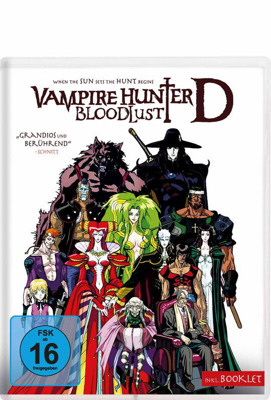 Vampire Hunter D Bloodlust Limited Scanavo Blu-ray-Box B