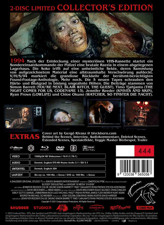 V/H/S/94 2-Disc Limited Uncut Edition (Mediabook G - Blu-ray + DVD