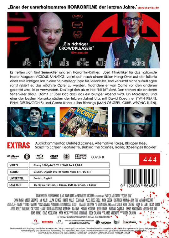 Vicious Fun  - Limited 2-Disc Mediabook BD+DVD Cover B