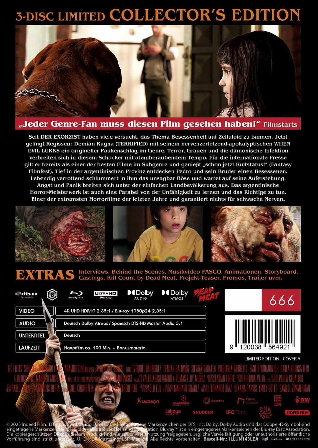 When Evil Lurks 3-Disc Limited Uncut Edition (Mediabook A - 4K Ultra HD + 2 Blu-rays)