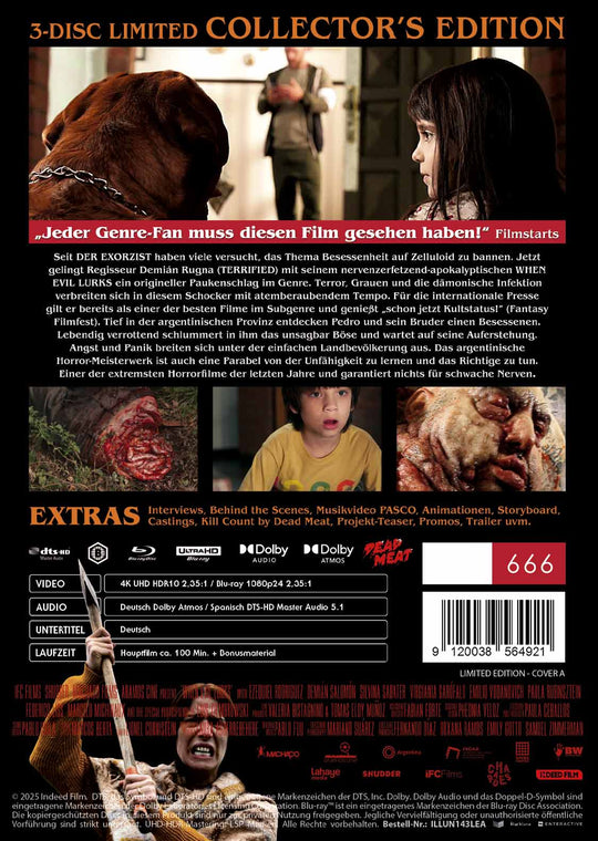 When Evil Lurks 3-Disc Limited Uncut Edition (Mediabook A - 4K Ultra HD + 2 Blu-rays)