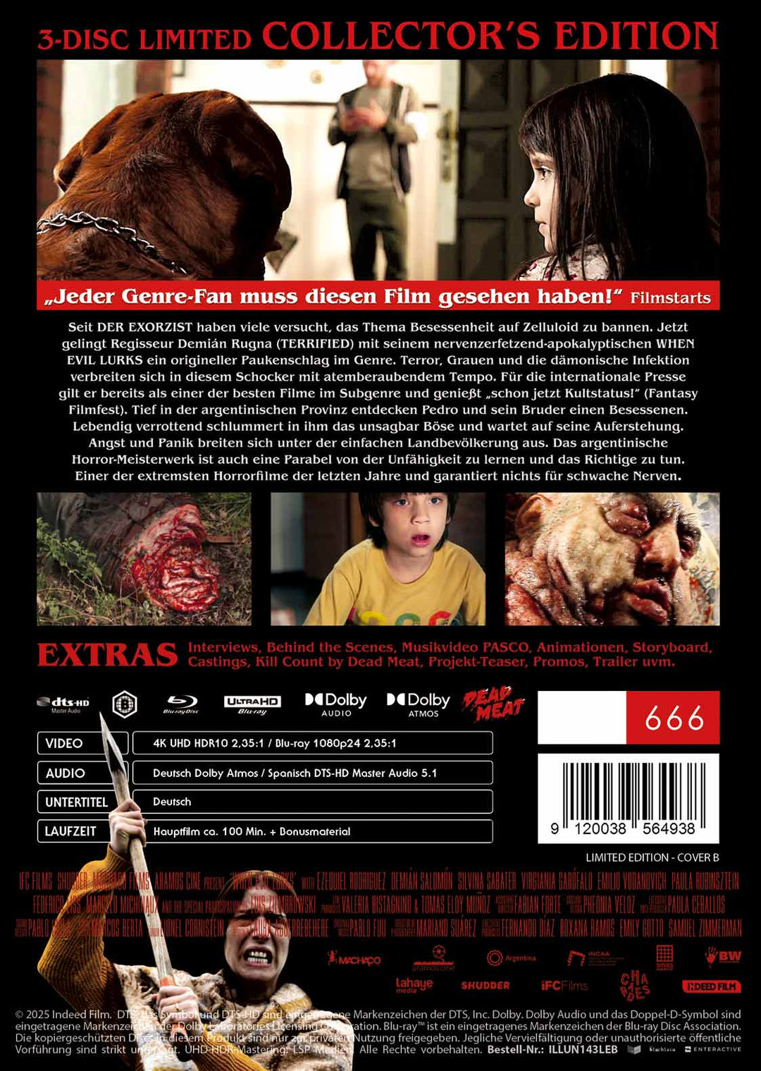 When Evil Lurks 3-Disc Limited Uncut Edition (Mediabook B - 4K Ultra HD + 2 Blu-rays)