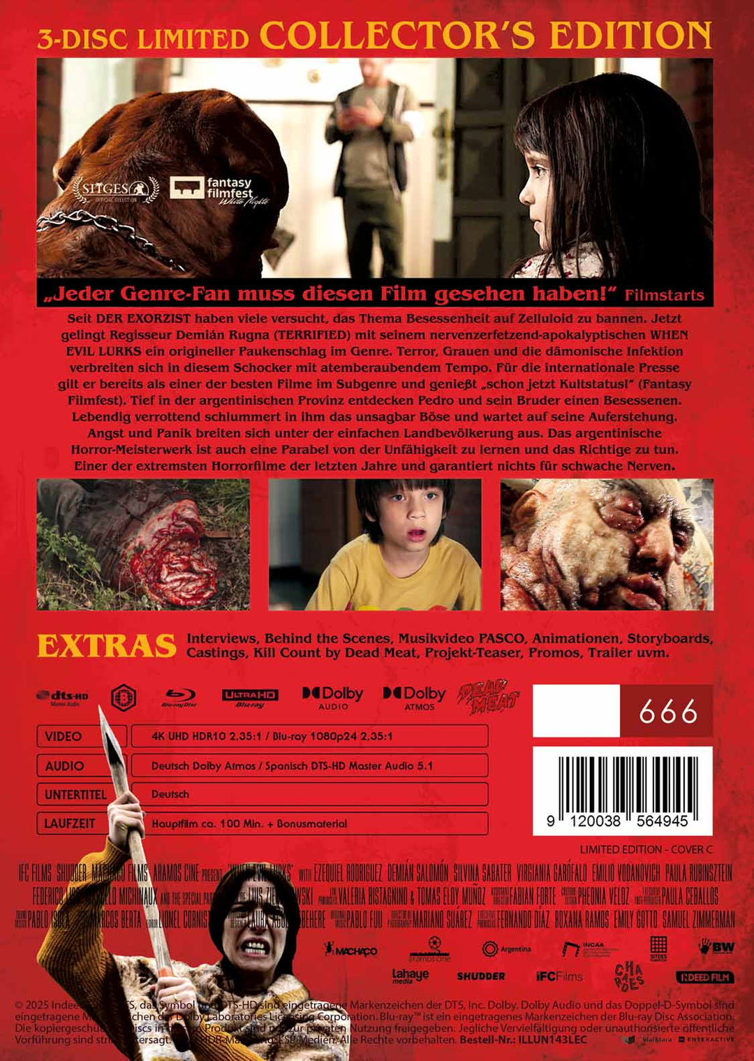 When Evil Lurks 3-Disc Limited Uncut Edition (Mediabook C - 4K Ultra HD + 2 Blu-rays)