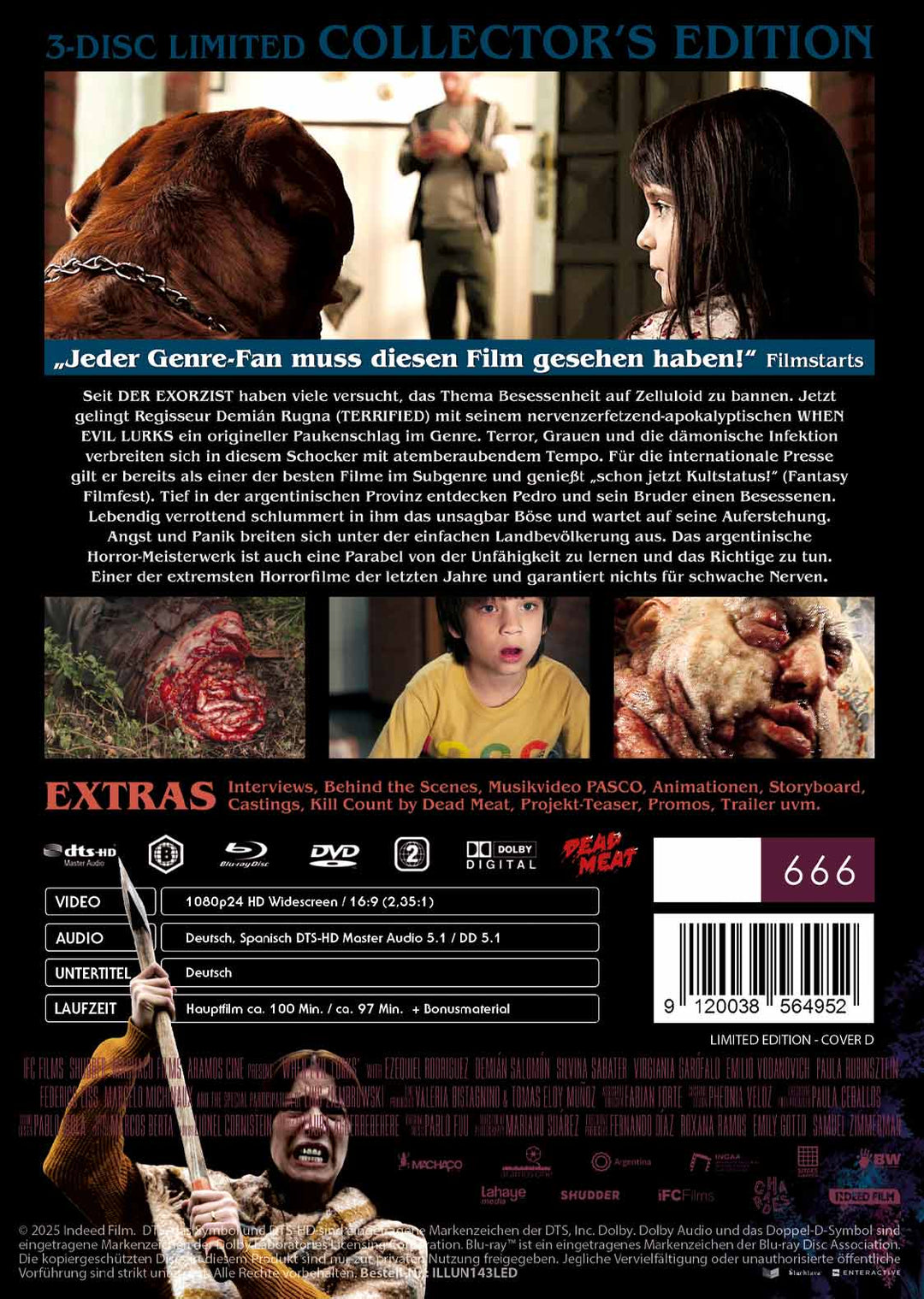 When Evil Lurks 3-Disc Limited Uncut Edition (Mediabook D - 2 Blu-rays + DVD)