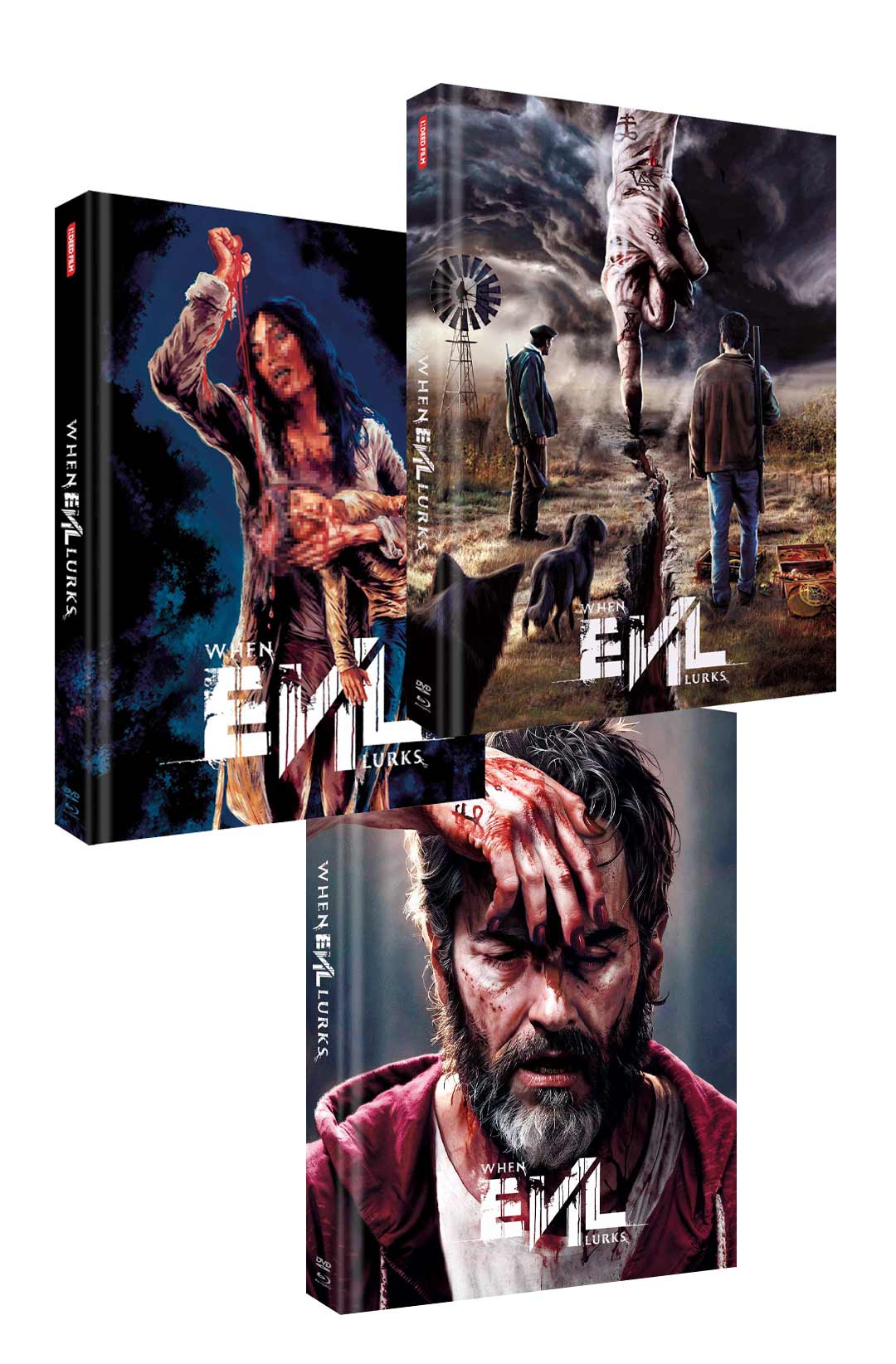 When Evil Lurks 3-Disc Limited Uncut Mediabook Full Set HD (6 Blu-rays + 3 DVDs)