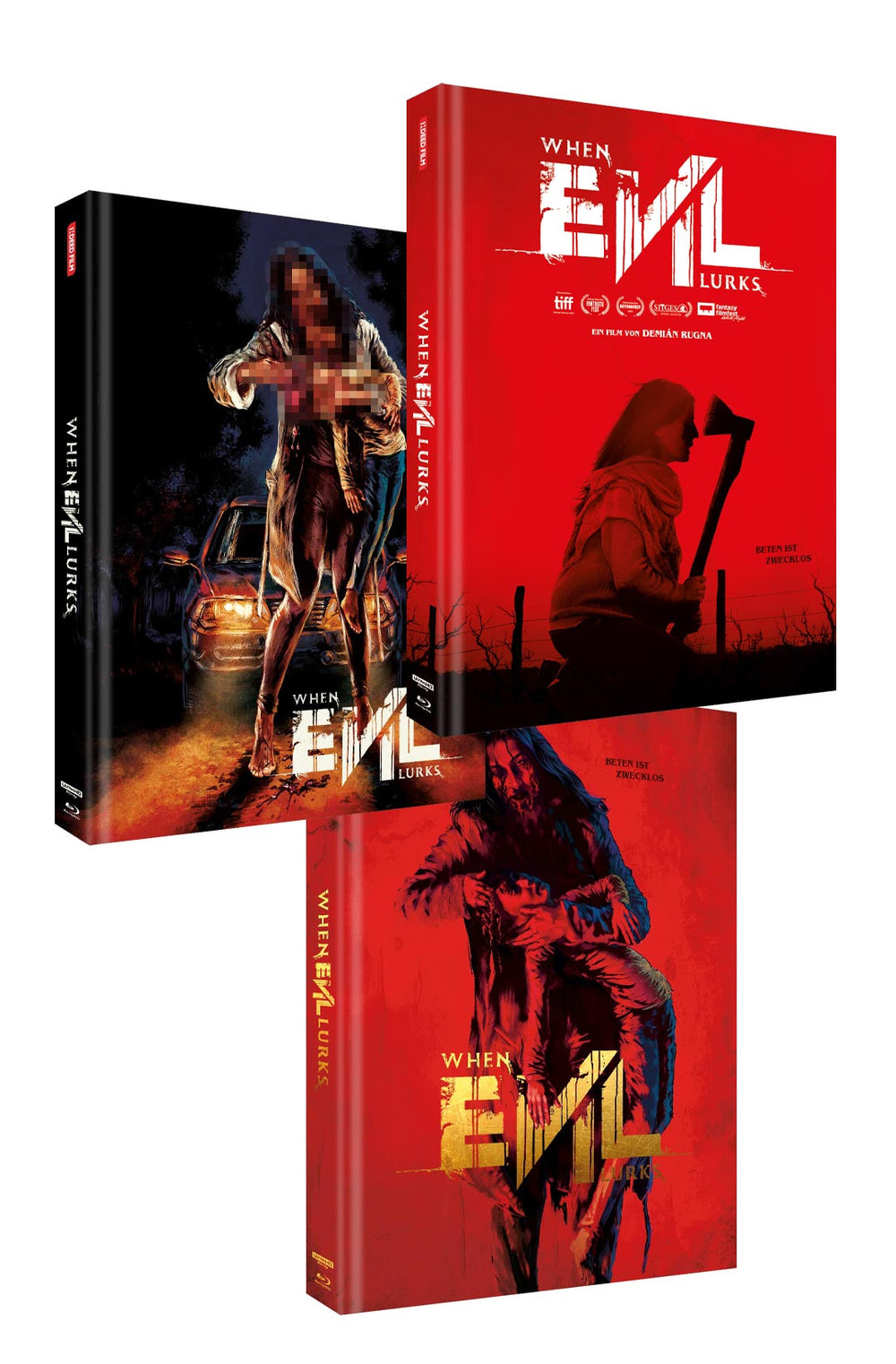 When Evil Lurks 3-Disc Ltd. Uncut Mediabook Full Set UHD (3 UHDs + 6 Blu-rays)